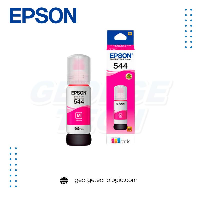 BOTELLA DE TINTA EPSON T544 MAGENTA 65ML